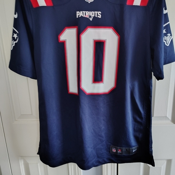 Nike New England Patriots Mac Jones Player Game Shirt Large - Picture 10 of 12